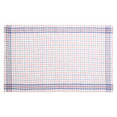 Bistro Tea Towel 20x30 - Blue & Red - Set of 2
